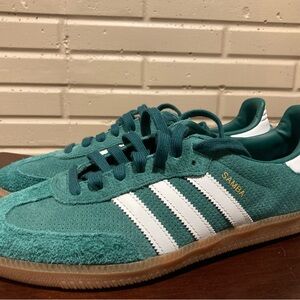 Adidas Samba Green Sneakers